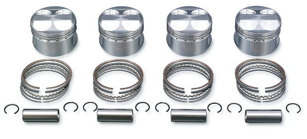 戸田レーシング HONDA シビック、インテグラ、CR-X B16A ハイコンプ鍛造ピストンKIT 直径81.50mm 13030-B16-000｜ゼンリンドライバーズステーション