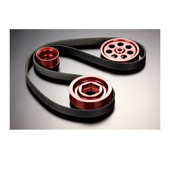 戸田レーシング HONDA シビック FD2 K20A 軽量フロントプーリーKIT エアコン無し 13810-FD2-H00