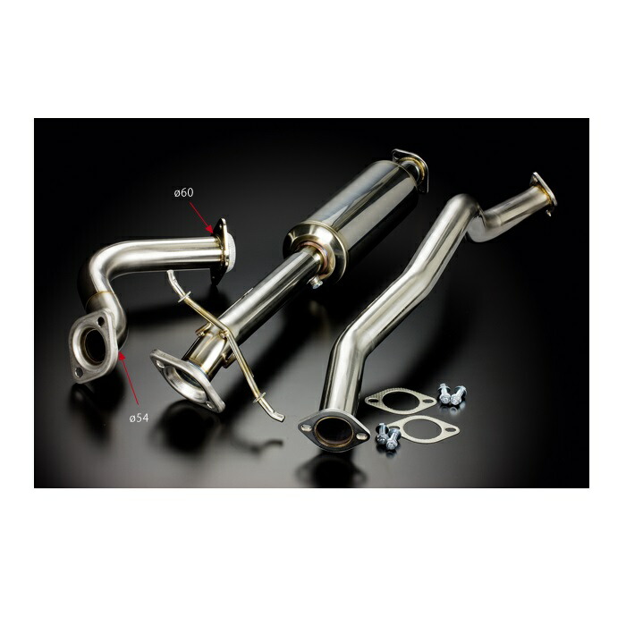 スイフト　ZC31S センターパイプ 楽天市場】戸田レーシング Φ60mmセンターパイプスズキ スイフト