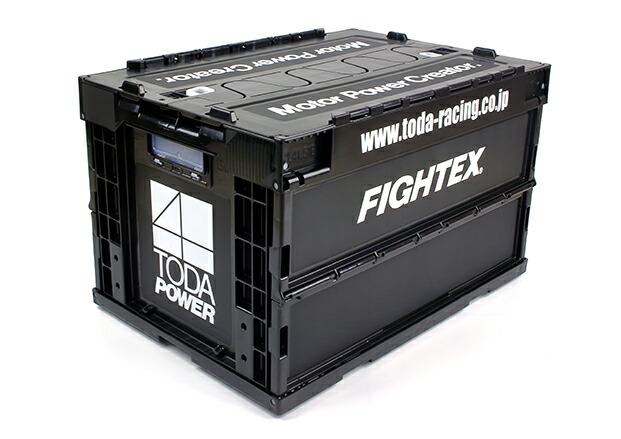 楽天市場】戸田レーシング 折りたたみ式 コンテナボックス 50L TODA