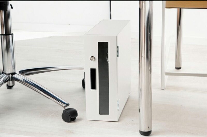 楽天市場】セキュリティボックス 3U 鍵付き 排熱 デスクトップ PC