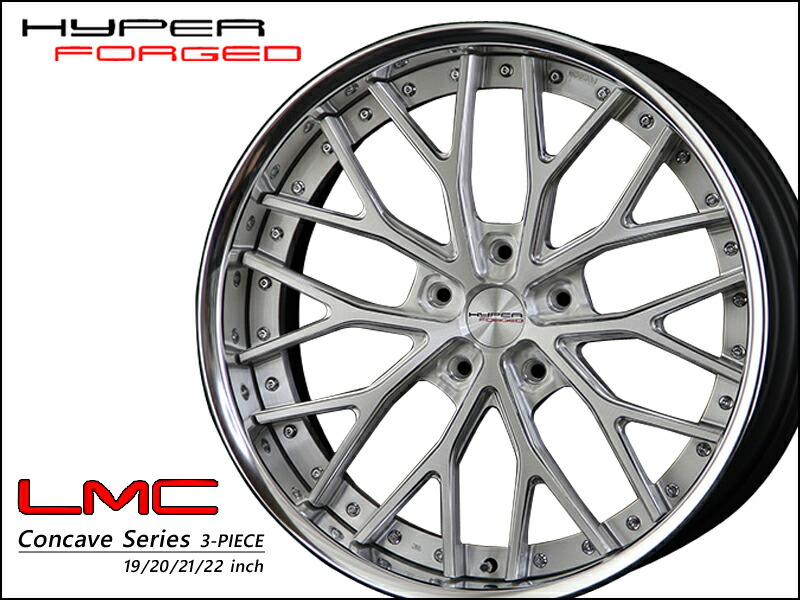 楽天市場】ハイパーフォージド LMC 19インチ×13.5J 5-100〜5-130 D 