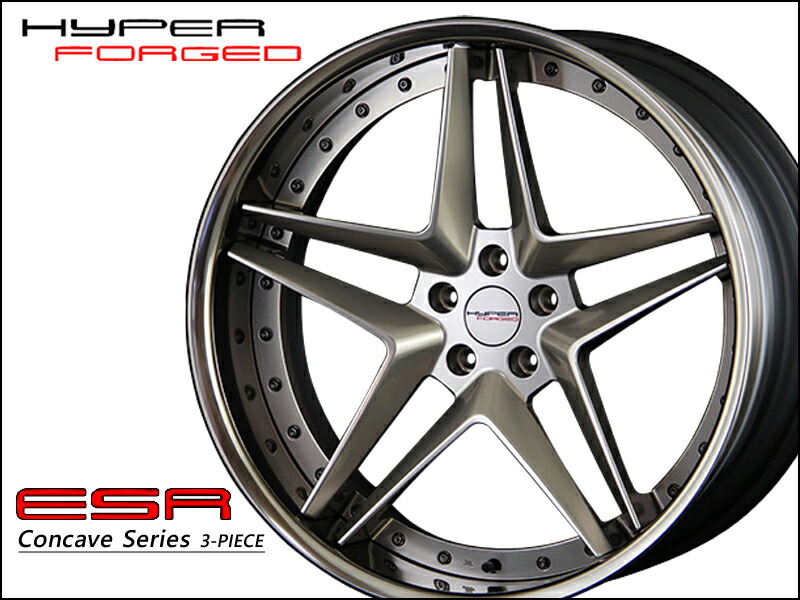 楽天市場】ハイパーフォージド ESR 20インチ×10.5J 5-100〜5-130 D