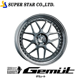 楽天市場】SUPER STAR レオンハルト ゲミュート 21インチ×9.5J 5-114.3