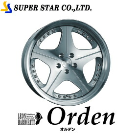 楽天市場】SUPER STAR レオンハルト オルデン 19インチ×10J 5