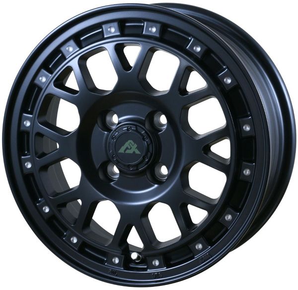 DOALL アルジェノン XC8 14インチ&times;5J 4-100 +45 ホイール ドゥオール Algernon Fenice X XC8 MBLK-MLD 14x5J｜タイヤショップZERO2号店