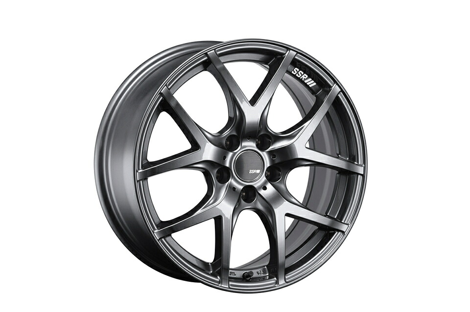 楽天市場】SSR GT GTV03 18インチ×8J 5-114.3 ホイール GRPGMT/FLTBLK