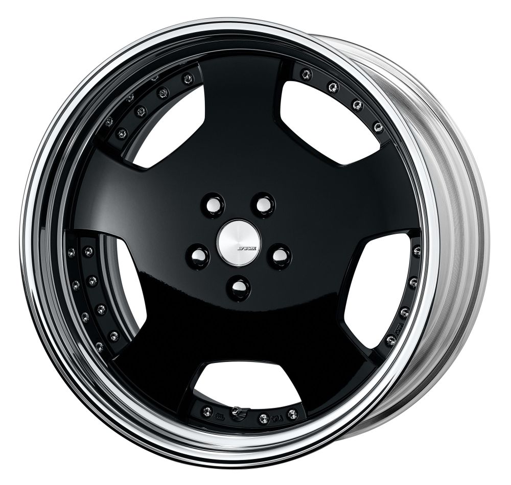 ランベックLM1 19inch 4本 WORK ワーク Lanvec ランベック LM-1 中古ホイール 4本 8.5/9.5J