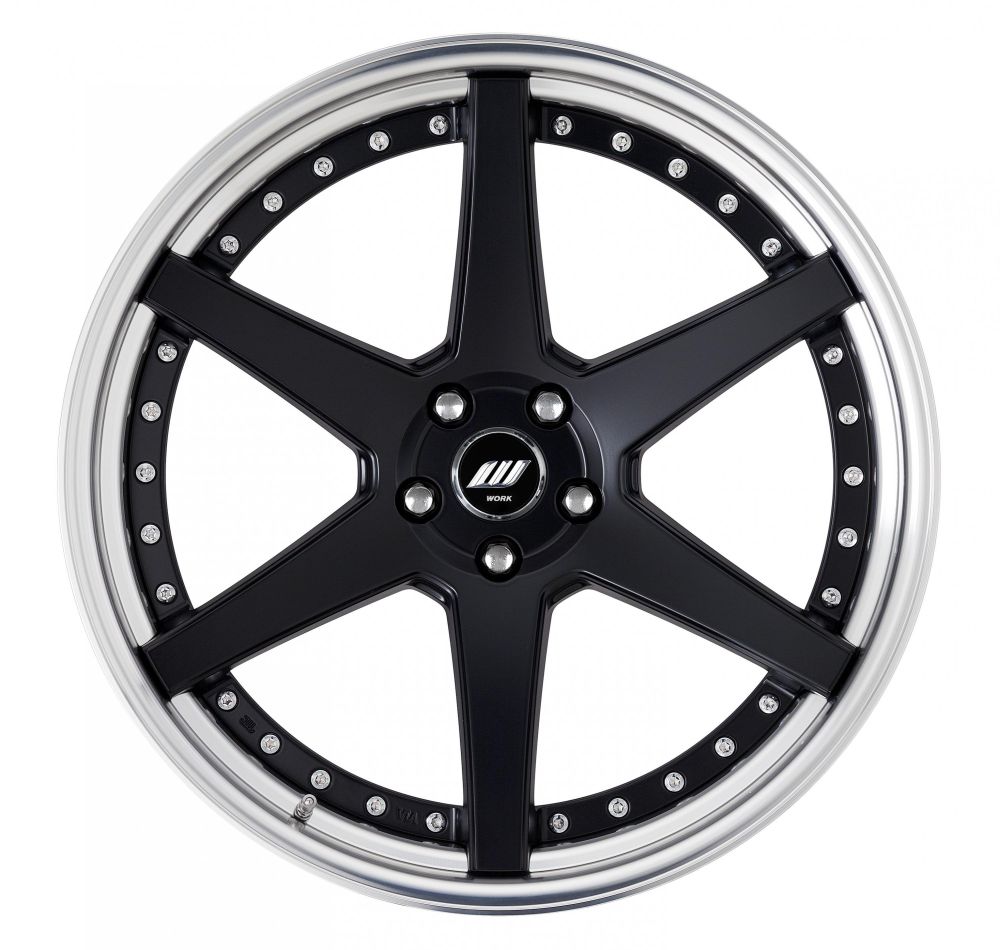 （エース）work ジーストst1 19インチ② 2ピース 美品】WORK ZEAST ジースト ST1 19in 8J +47 PCD112