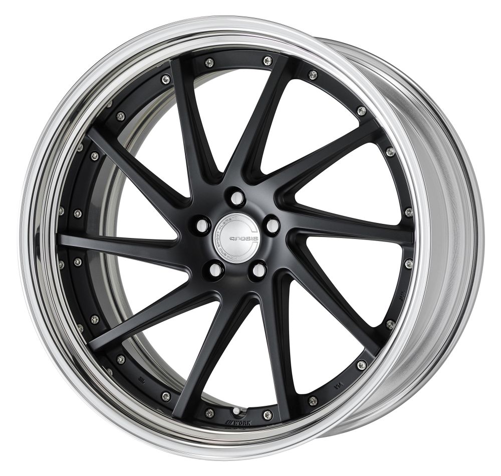 楽天市場】WORK CV CVS 22インチ×11J Sリム ホイール ワーク MBL/MSL 