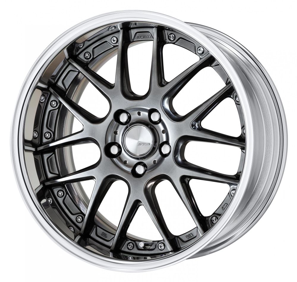 楽天市場】WORK ランベック LS10 18インチ×10J FRリム ホイール ワーク