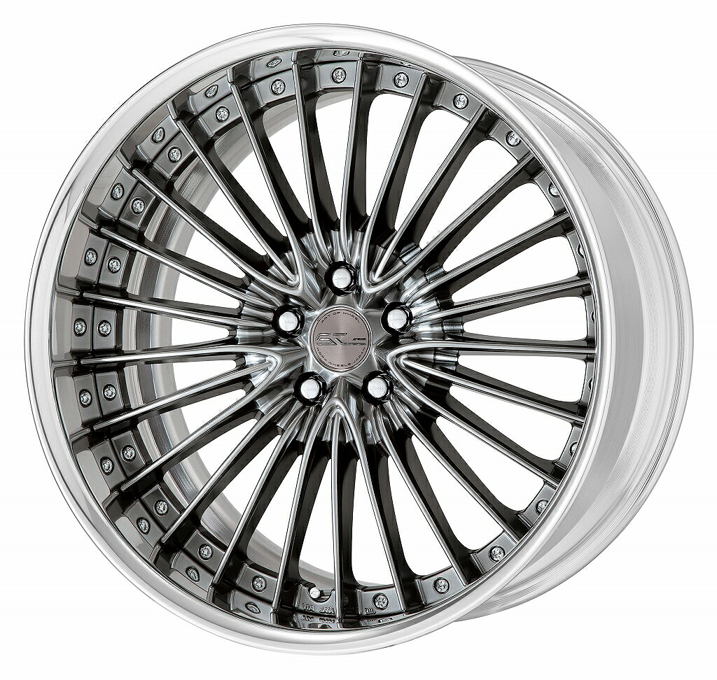 WORK シュヴァート グラソン 21インチ&times;11J FRリム 5-114.3 5-120 ホイール ワーク SCHWERT BSB/SRS 21x11J｜タイヤショップZERO2号店