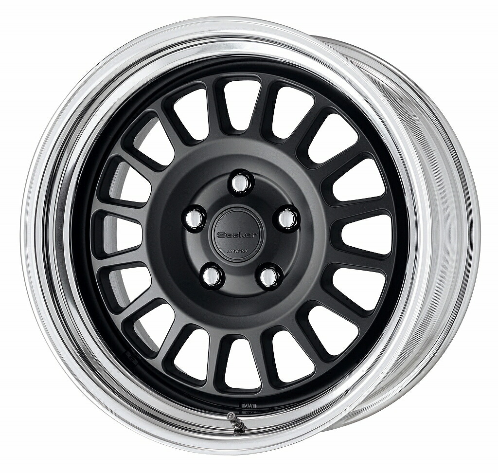 WORK シーカー FD 17インチ&times;6J 4-100 5-100 5-114.3 ホイール ワーク Seeker MBL/MSP 17x6J｜タイヤショップZERO2号店 32,690円