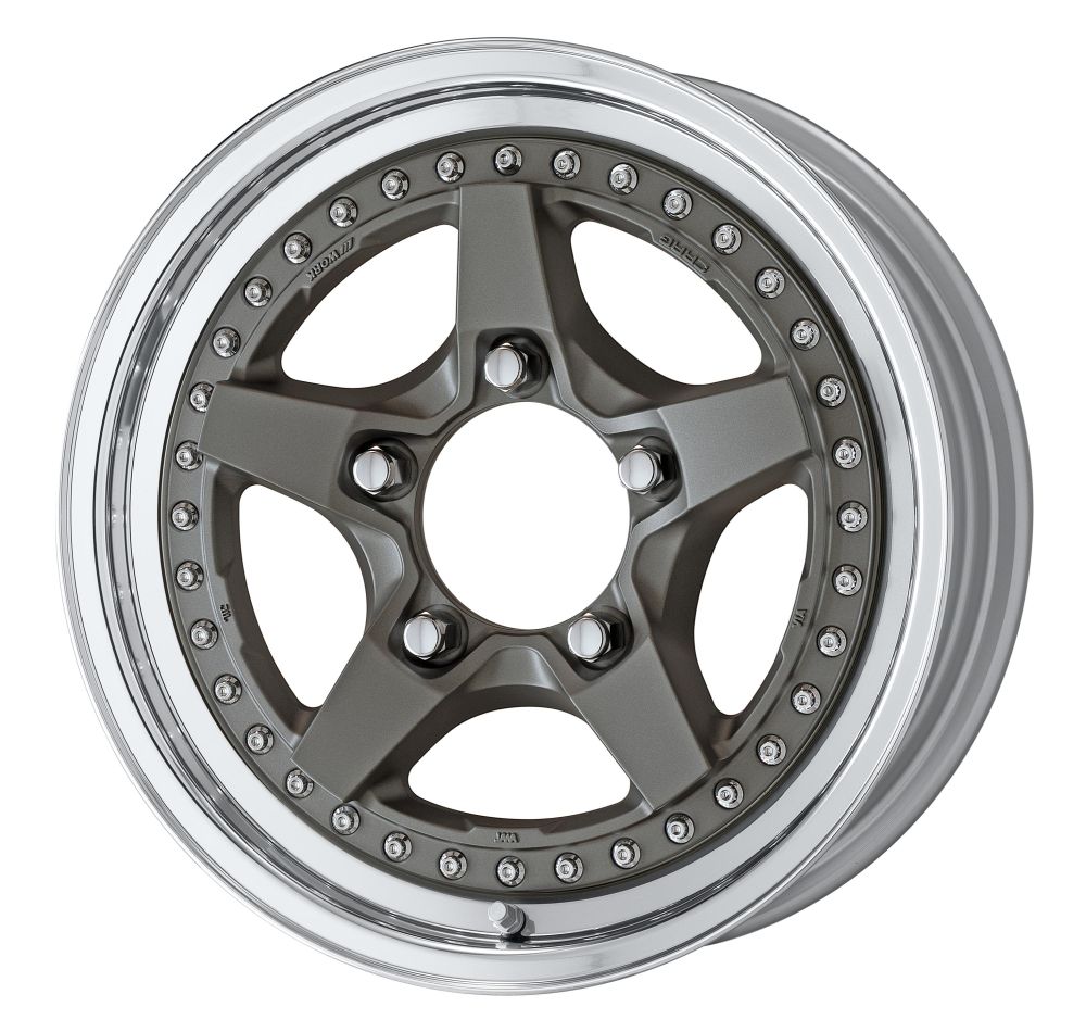 WORK クラッグ ガルバトレ2 16インチ×7.5J 5-139.7 ホイール ワーク CRAG MGM/MSP 16x7.5J|タイヤショップZERO2号店