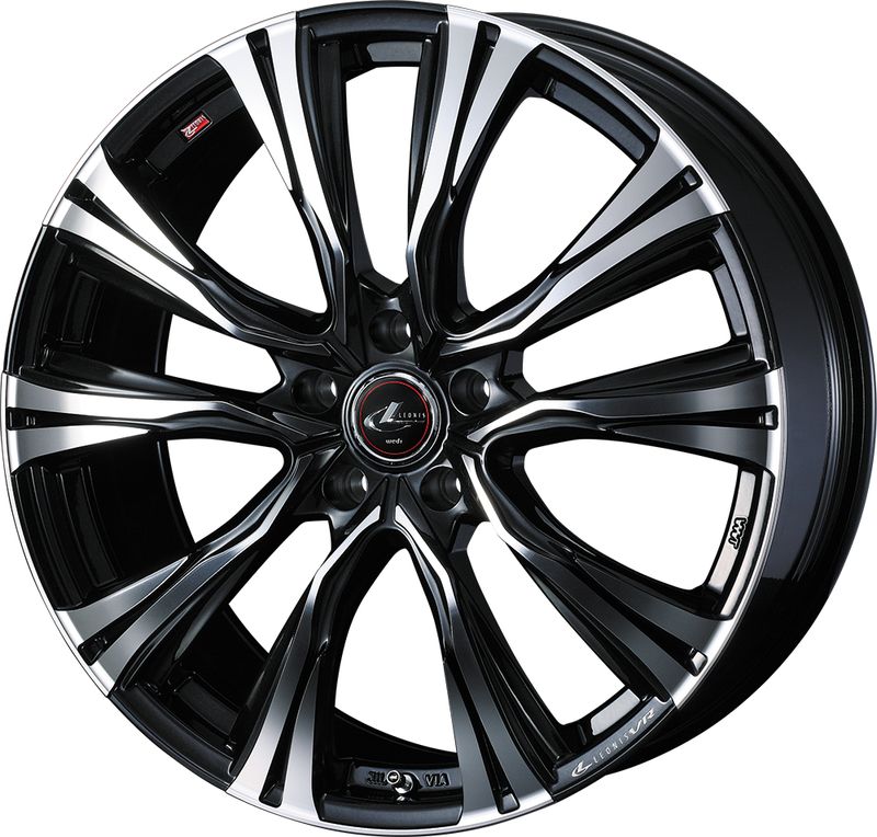 weds レオニス VR 19インチ&times;7.5J +48 5-114.3 ホイール ウェッズ LEONIS PBMC/PBMC/TI/BMCMC 19x7.5J｜タイヤショップZERO2号店