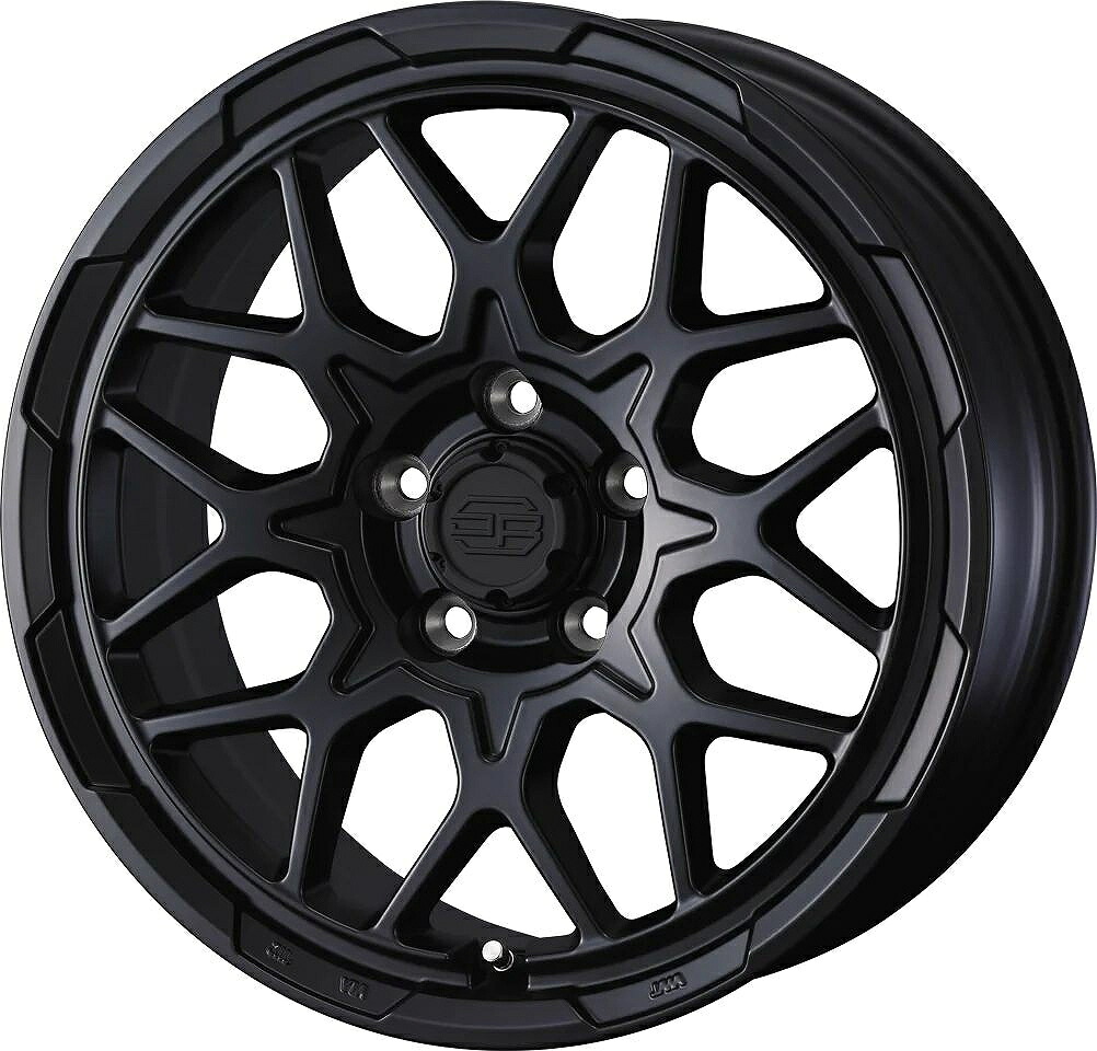 weds ウェッズアドベンチャー スタットベルグ 2 14インチ&times;5J +48 5-114.3 ホイール WEDS ADVENTURE STADTBERGE II SEMMAT-BLK 14x5J｜タイヤショップZERO2号店