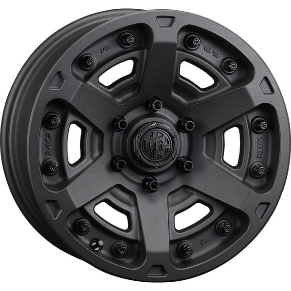 クリムソン MG アーマーFF 17インチ&times;7J +38 6-139.7 ホイール Crimson ARMOR FF SHT-GBLK/MBLK-CLR 17x7J｜タイヤショップZERO2号店