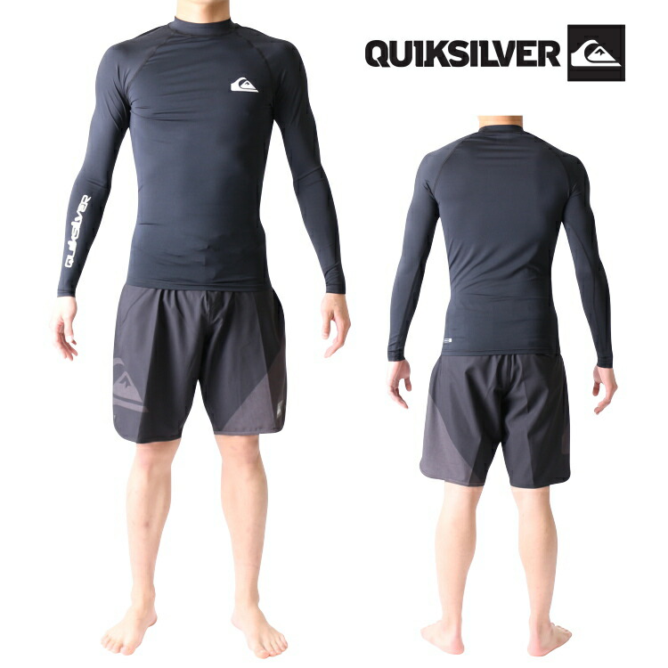 楽天市場】クイックシルバー ラッシュガード メンズ 半袖