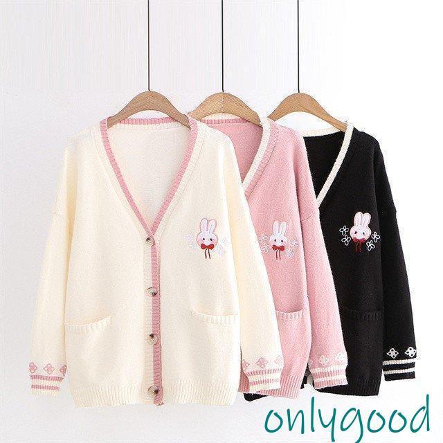 新品未使用24FWarchivio セーター 38号 白 ウサギ刺繍 KEITA MARUYAMA（ケイタマルヤマ）の「ウサギ刺繍 PO（ニット