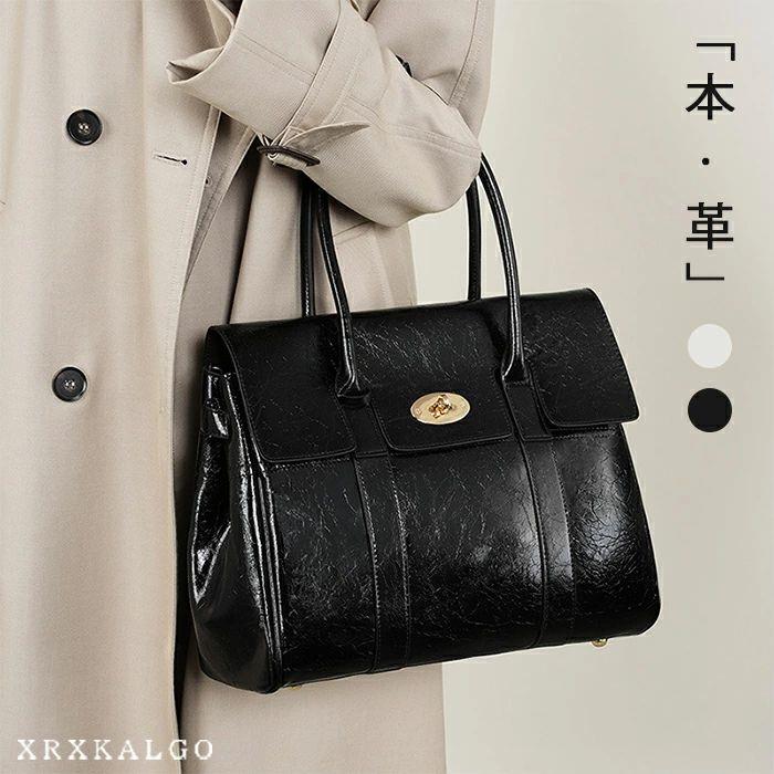 ハンドバッグ レディース 通勤 handbag  レディースバッグ バッグ レザー  牛革 鞄 バック 大きめ 通勤バッグ 軽い 柔らかい 革 肩掛け トート レザーバッグ 軽量 牛革 大人 女性 A4サイズ ビジネス ブラック ホワイト