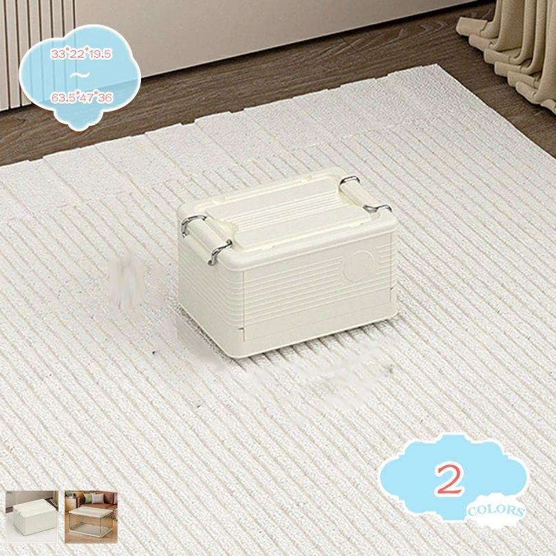ホームボックス 小物の収納 整理に パーツケース 積み重ね 家庭用 ボックス 家具 収納 小物収納 収納ケース クローゼットタイプ コンテナ 折り畳み 蓋付き 屋外 大容量 多機能 組立簡単 大型 家庭用 オフィス用 車載 キャンプ キャンプ shopcp