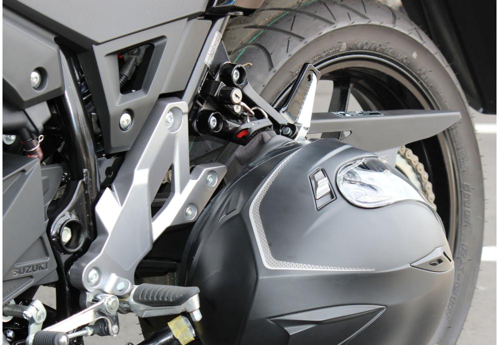 【楽天市場】Vストローム250（V-Strom250）17年 ヘルメットロック ブラック KIJIMA（キジマ）：バイク用品・パーツのゼロカスタム