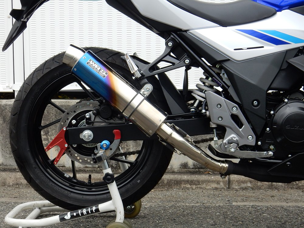 新作グッ GSX250R DN11A R'S GEAR スリップオンマフラー 政府認証