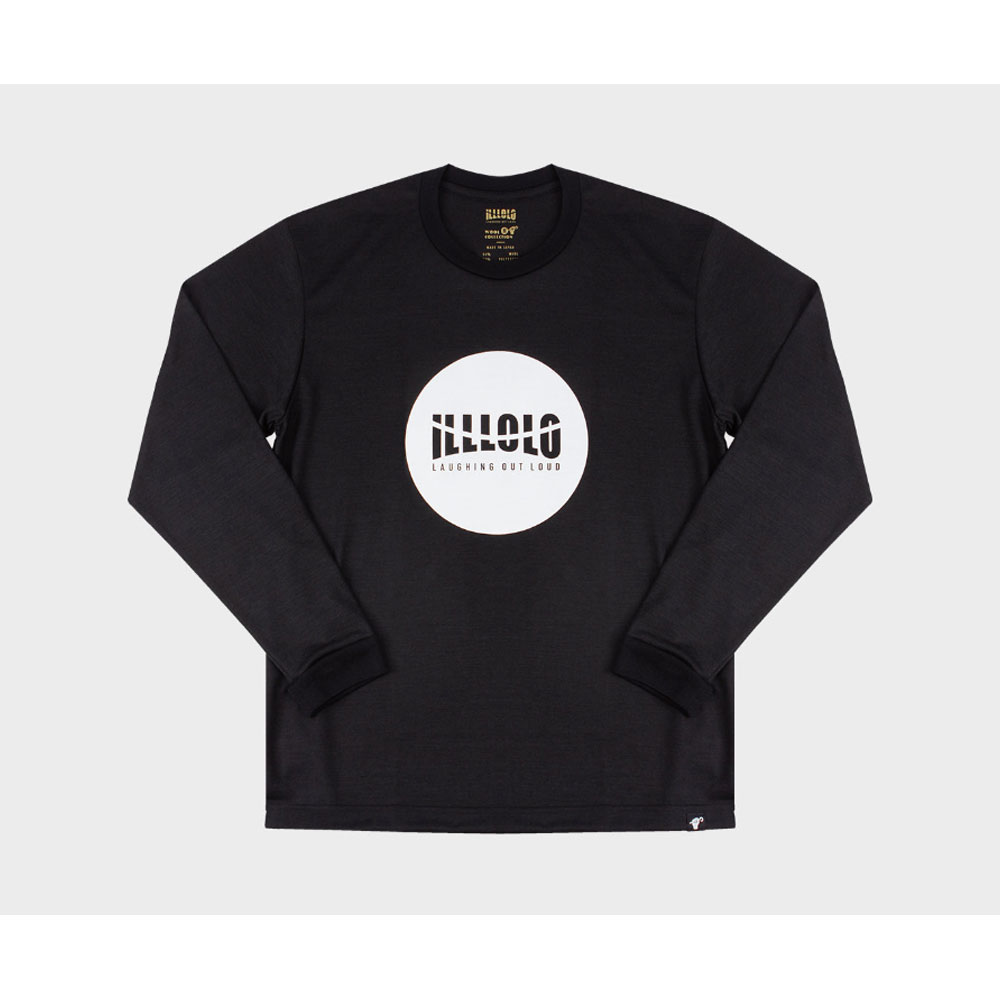 楽天市場】ILLLOLO ウールロゴTシャツ 半袖 クルーネック おしゃれ