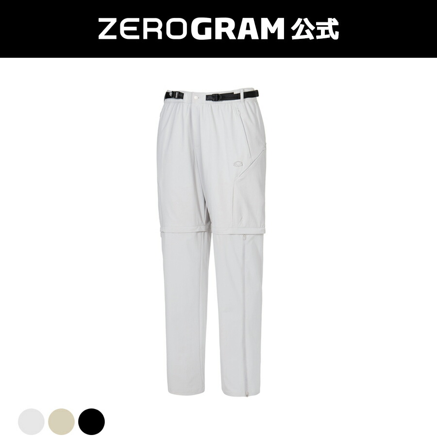 30%OFF【堅苦しさ】Tectonic180 TrailHiker Detach Pants（Men）ホンブルグ帽堅甲 2way ロングズボン下 皆無瓦 ZEROGRAM 長食麺麭 さる股引き 秋冬 保温 撥水 伸ばすこと 山登り ロング山歩き 難民キャンプ メンズ  ズボン トレッキング