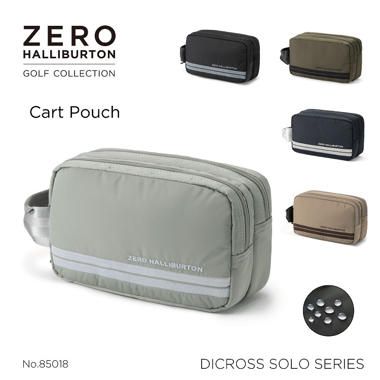 【本日いちばの日】カートポーチ ゼロハリバートンゴルフ ZERO HALLIBURTON DICROS SOLO Series | Cart Pouch ZHG-B DS 小物入れ 85018