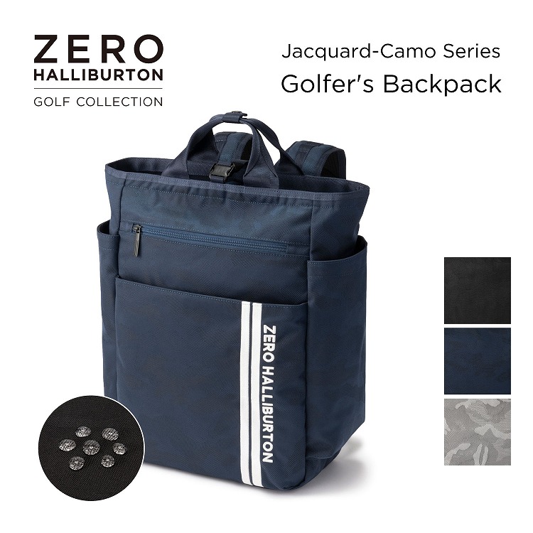 【本日いちばの日】バックパック ゴルフバッグ ゼロハリバートンゴルフ ZERO HALLIBURTON GOLF JC Series | Golfer's Backpack ZHG-B26 JC | 85252