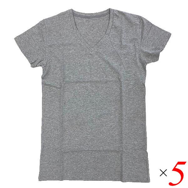 DEO's コンプリート消臭インナー メンズ グレー 5枚セット 脇汗 消臭 Tシャツ 送料無料｜ビューティーワン