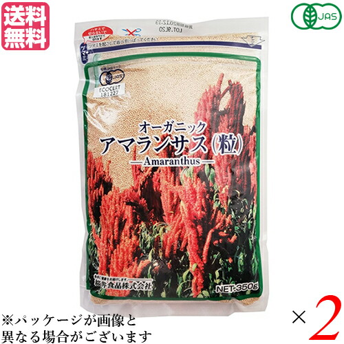 【マラソン限定！学割2倍！100円クーポン！】アマランサス オーガニック 有機アマランサス 5kg 2袋セット 桜井食品 送料無料