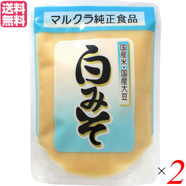 市場 白みそ みそ マルクラ 国産 味噌 250g