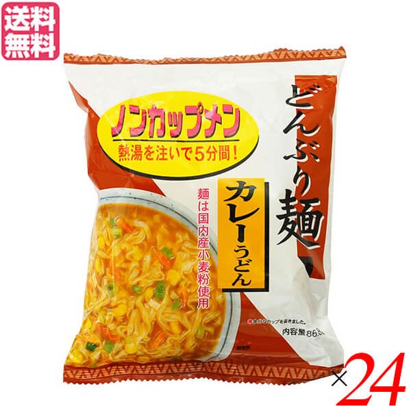 【4/10(金)限定！カードでポイント8倍！】うどん 乾麺 ギフト トーエー どんぶり麺･カレーうどん86.8g 24袋セット 送料無料
