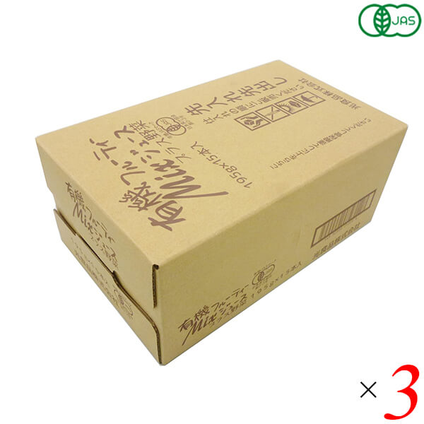 【マラソン限定！ポイント2倍！】光食品 有機フルーティ－Mixジュース プラス野菜 3ケース(15本×3)