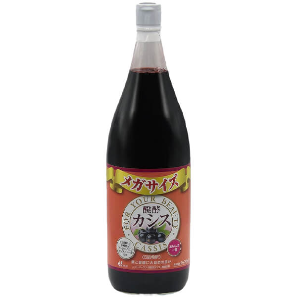 【マラソン限定！100円クーポン】ジャフマック 醗酵カシス飲料 1800ml アントシアニン ポリフェノール 黒スグリ