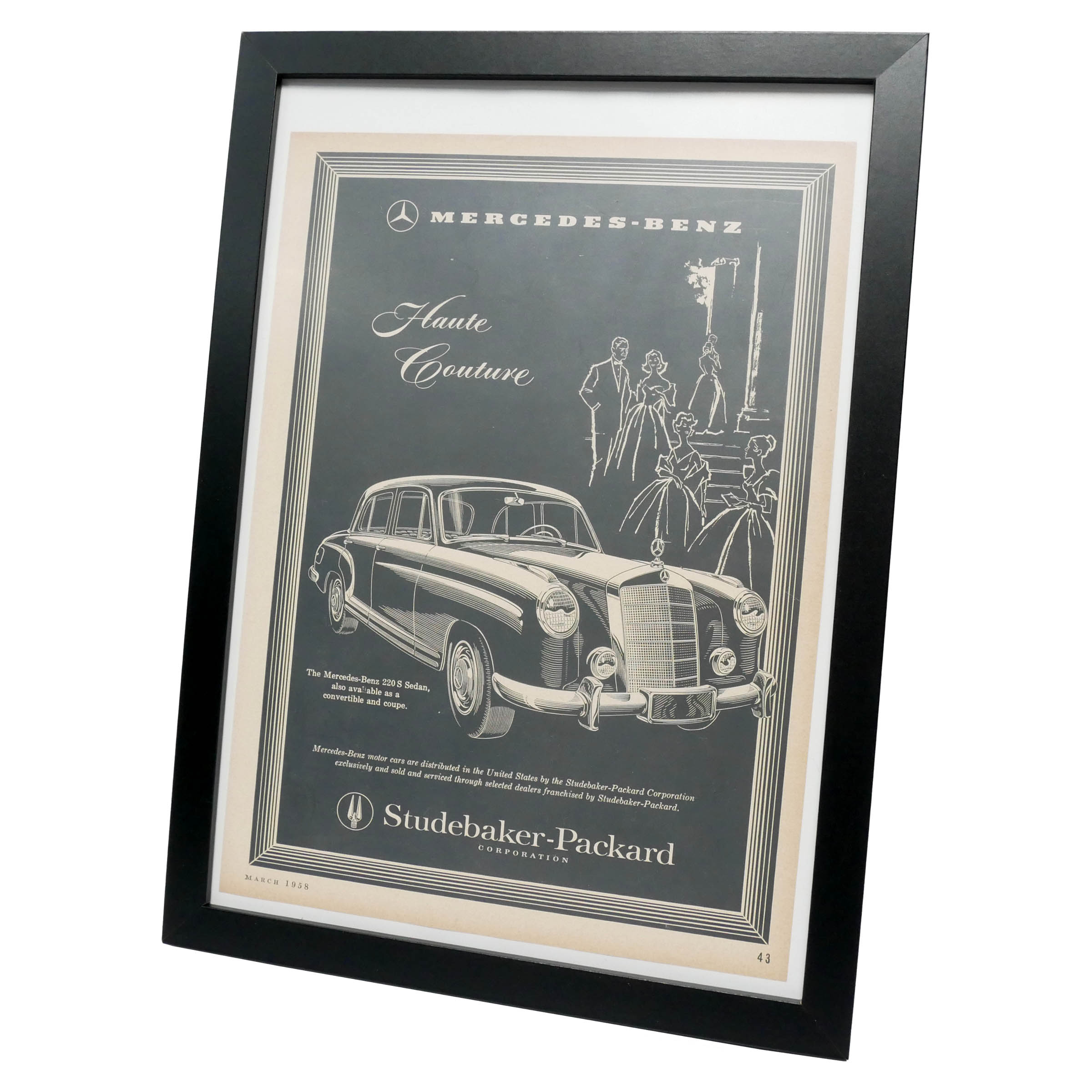 メルセデス・ベンツ ポスターフレーム　希少　レア　自動車 楽天市場】【中古】【非常に良い】 Mercedes-Benz メルセデス