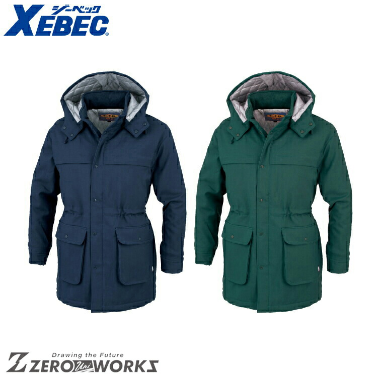 送料無料 ジーベック XEBEC 106 ＷＸコート M L LL オールシーズン対応 xebec ワークウェア チームウェア タウンユース 作業着 作業服仕事着 ユニフォーム｜ZERO-uni-WORKS