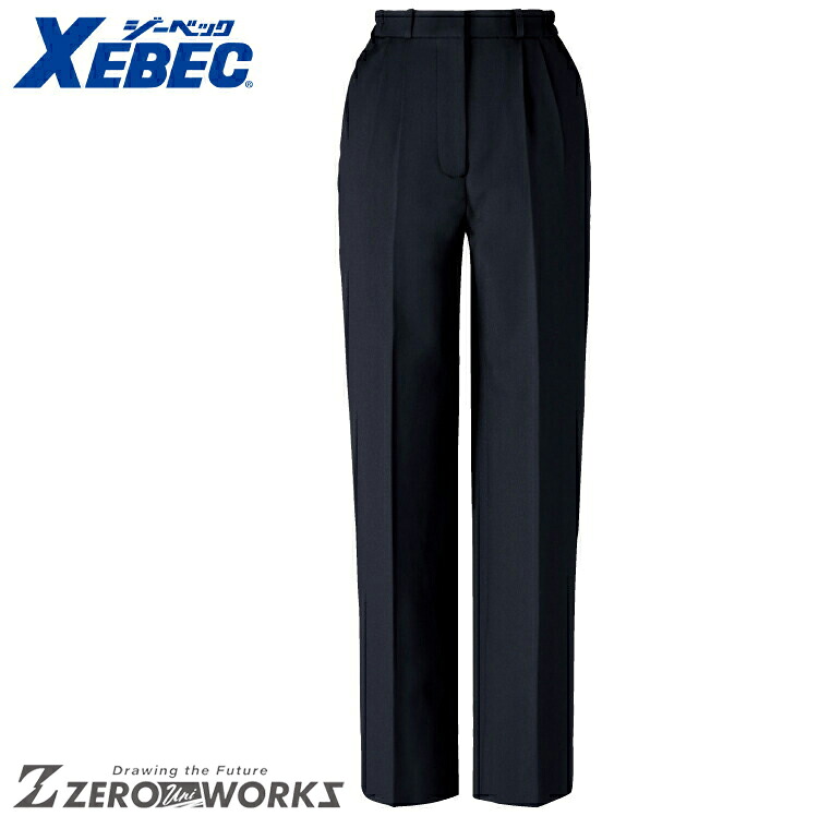 貨物輸送無料 ジーベック XEBEC 16118 レディーズスラックス 7 9 11 13 15 17 19   オール時節相応う xebec 細工物お召しもの 野球クラブお召しもの 町若い衆 やり方着 やり方服御役目着  制服