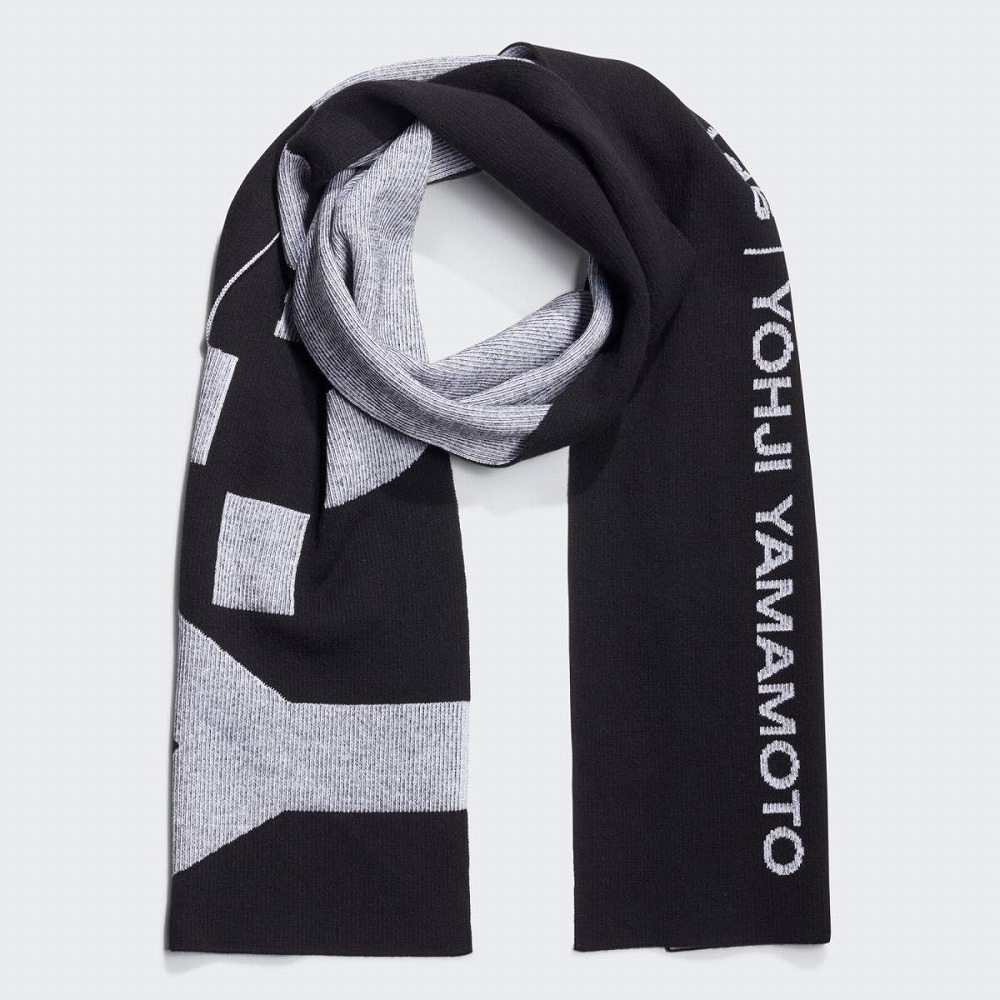 【美品】ワイスリー　ロゴマフラー　ヨウジヤマモトシグネチャーロゴ　スリーライン 楽天市場】[TIME SALE] Y-3 ワイスリー グラフィックロゴ マフラー