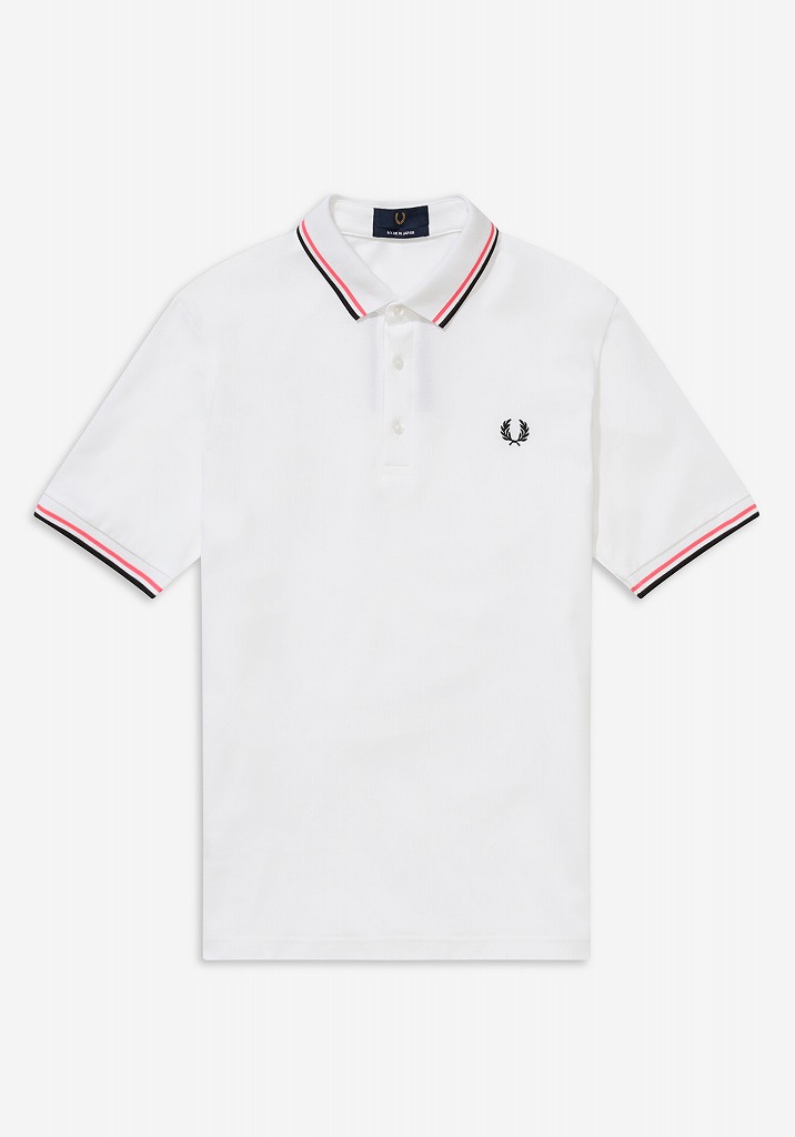 フレッドペリー スポーツシャツ M102 713 MADE IN JAPAN SHIRT WHITE