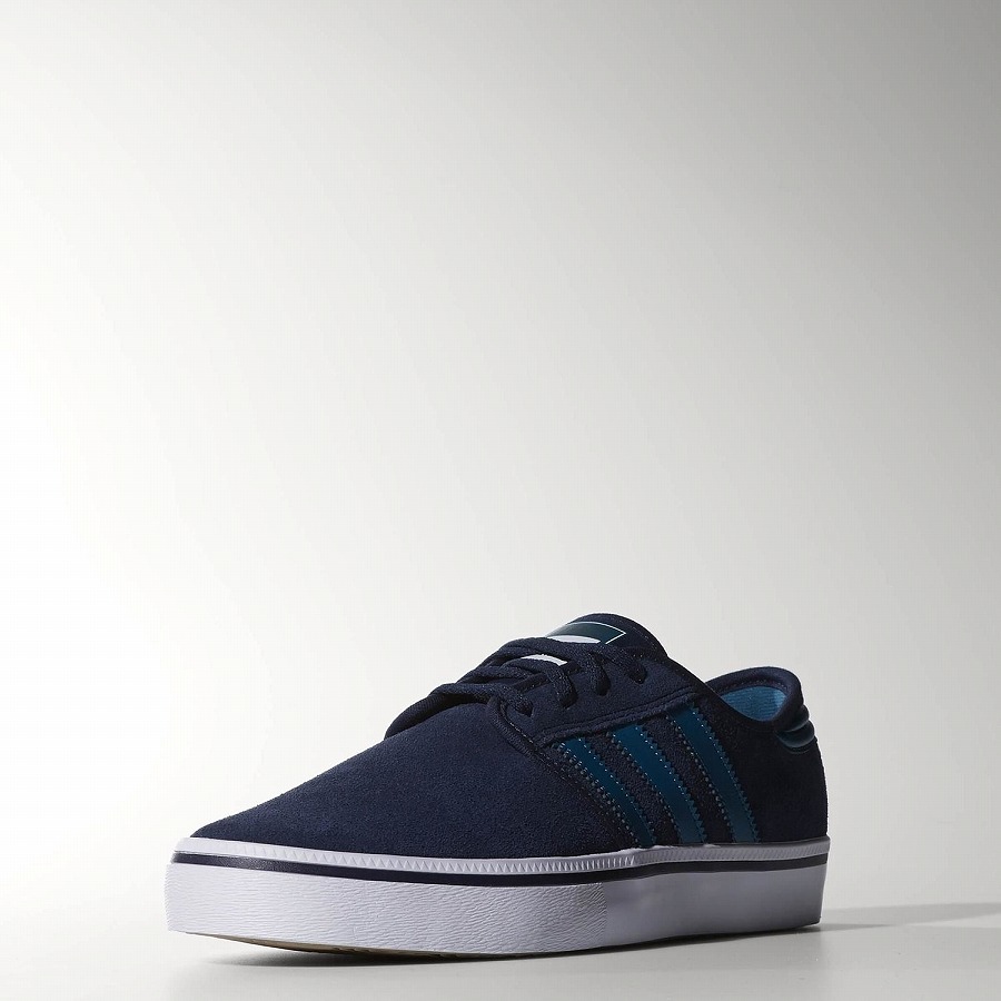 アディダススケートボーディング adidas Skateboarding シーリー スニーカー C76905 SEELEY ADV COLLEGIATE NAVY×SURF PETROL×RUNNING WHITE