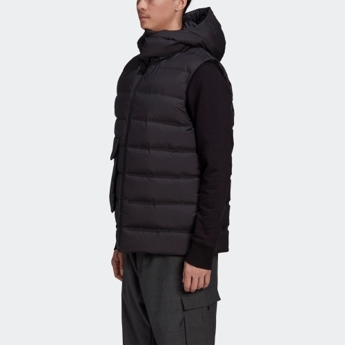 Ｙ-３ ワイスリー ダウンベスト ベスト ロゴ GK4581 M 防寒 VEST PUFFY