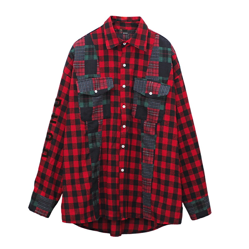 楽天市場】BAGARCH バガーチ SS CHECK SHIRTS BH-1700 シャツ 半袖