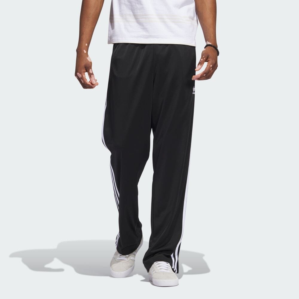 新品3XL Adidas 3ストライプ ワークパンツ ブラック　IX7082 アディダス フェイクレザー アディカラー スリーストライプス