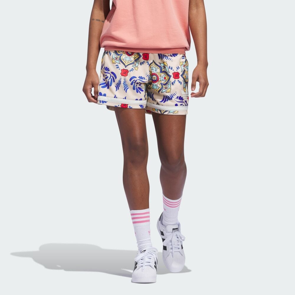 adidas☆Originals Satin Shorts ショートパンツ 【UK発】 ADIDAS x YESEYESEE BS SHORTS 4FK1717 (adidas/ハーフ