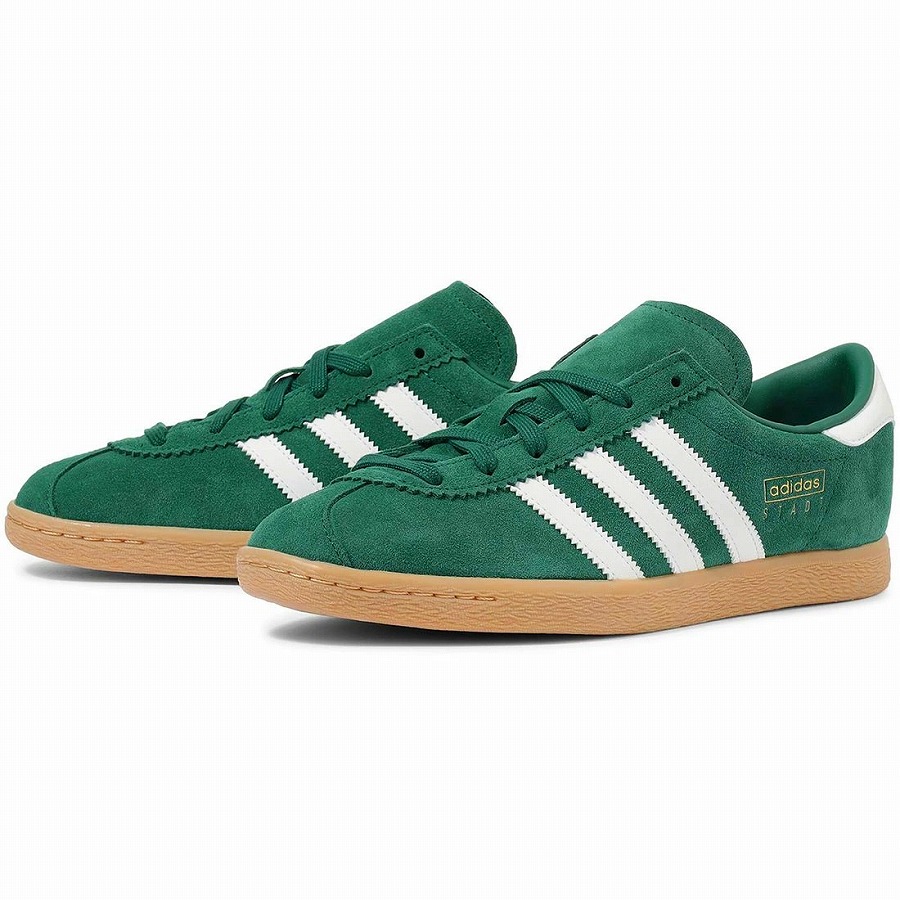 アディダス オリジナルス adidas Originals シュタット 通勤通学 ストリートファッション メンズ JI1883 MENS STADT COLLEGIATE GREEN × CLOUD WHITE × GOLD METALLIC
