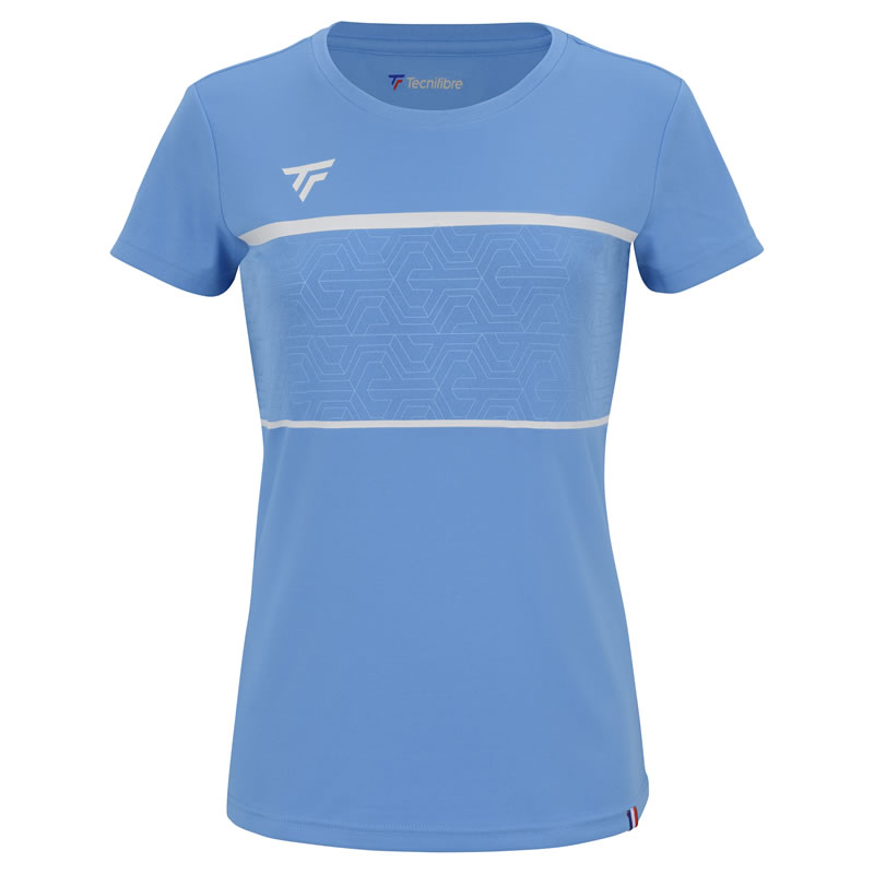 【楽天市場】Tecnifibre テクニファイバー W.TEAM TECH TEE AZUR 女性用【あす楽対応】：Zest