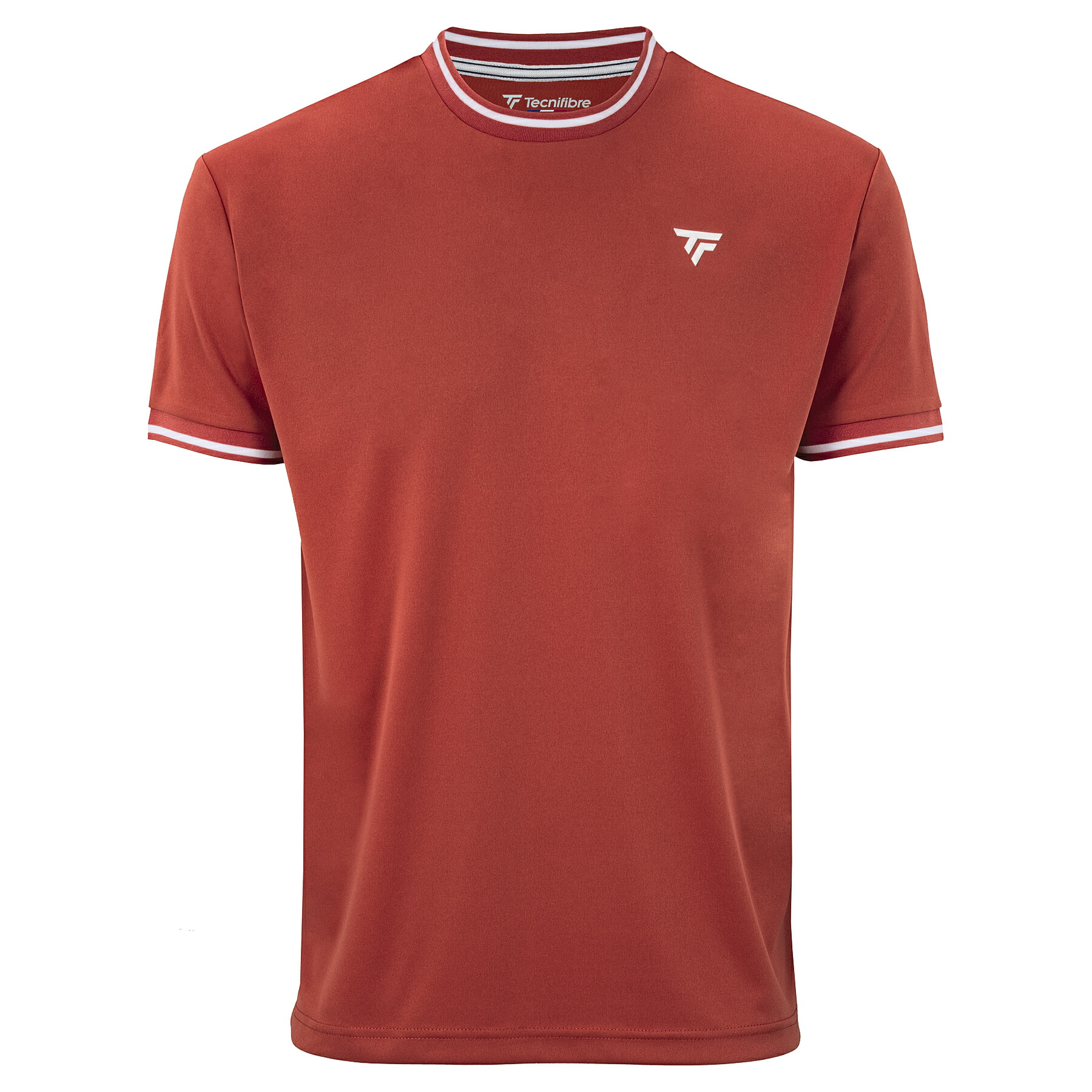 Tecnifibre テクニファイバー TEAM TECH TEE TERRACOTTA 成人男性用 運動競技御召しもの